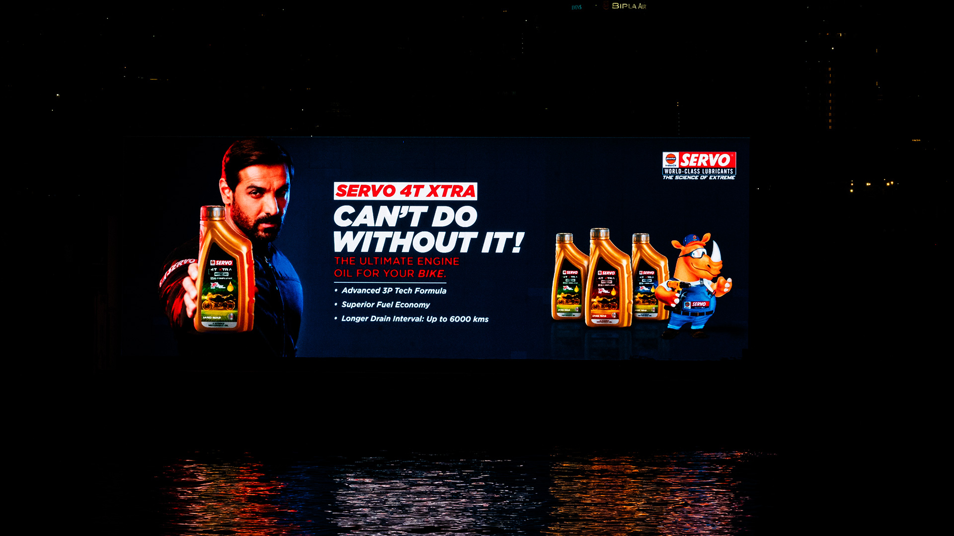 servo-hoarding on water